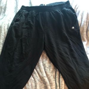Black Champion sweat pants